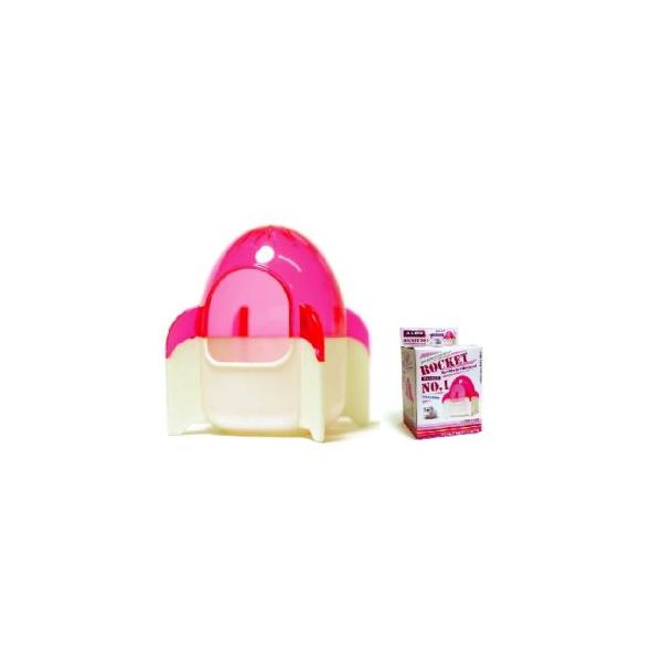  Jolly Phòng tắm tên lửa cho Hamster màu hồng L70 x W70 x H100mm - JP341
