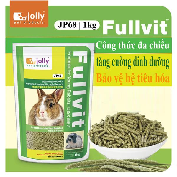  Jolly Thức ăn cho Thỏ con nhiều Vitamin 1kg - JP68
