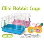 Lồng thỏ mini màu xanh dương, màu hồng - AM122