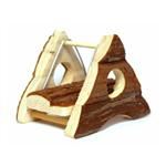  Xích đu gỗ hình tam giác cho Hamster L95 x W90 x H125mm - AM087