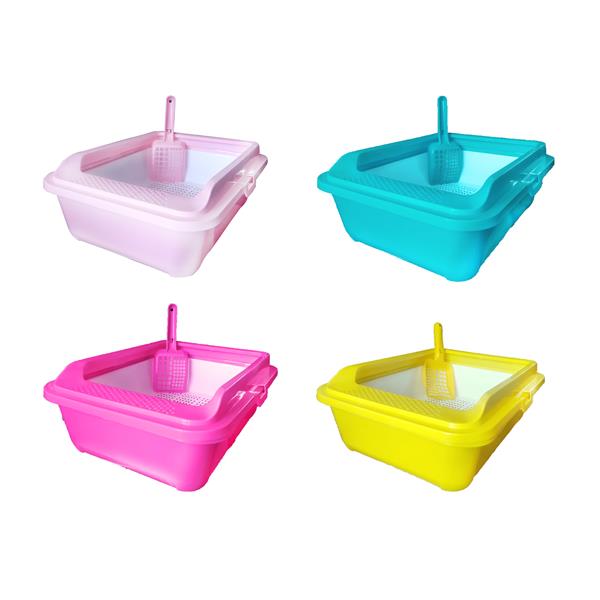 Khay vệ sinh mèo 2 lóp 50x39x19cm - BO5345